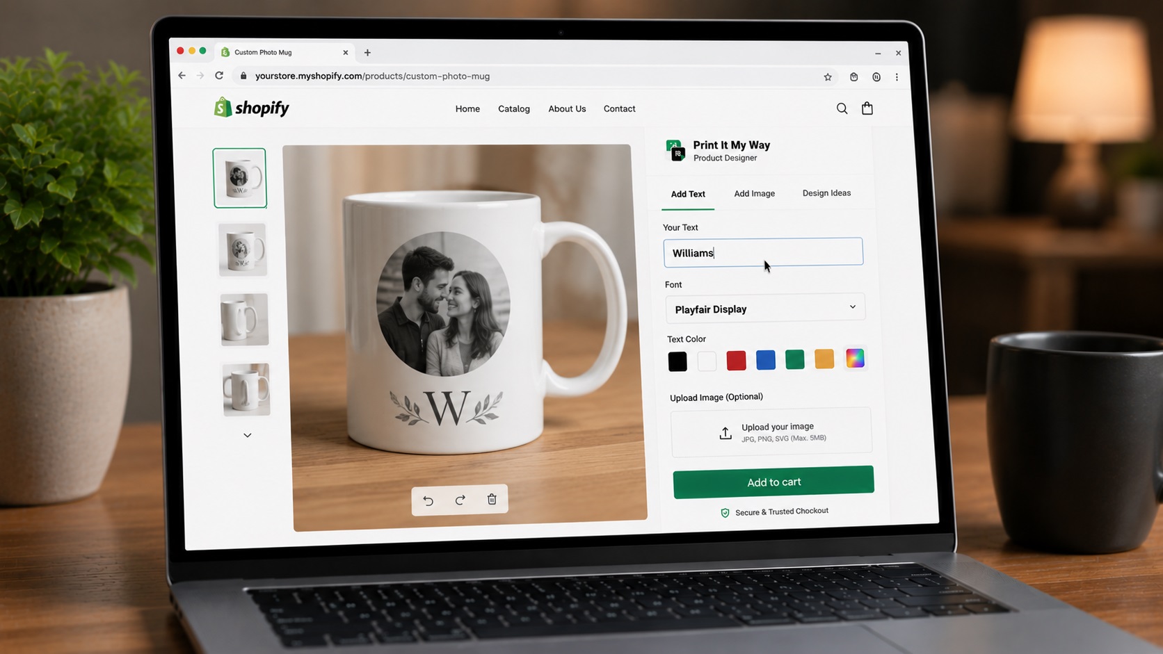 Build Mug Designer Shopify