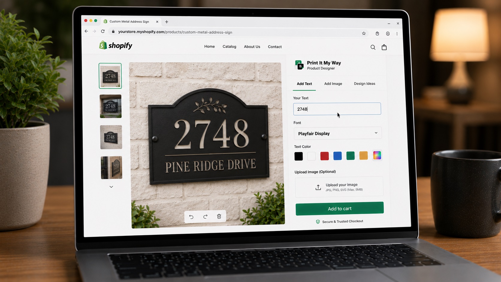 Custom Address Sign Designer Online 2026