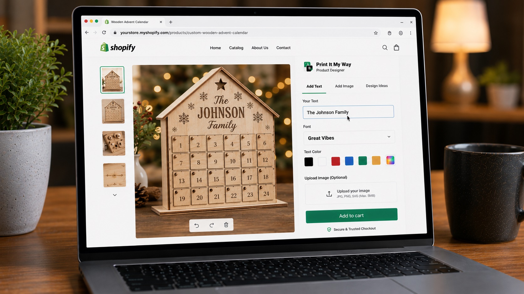 Custom Advent Calendar Maker Online 2026