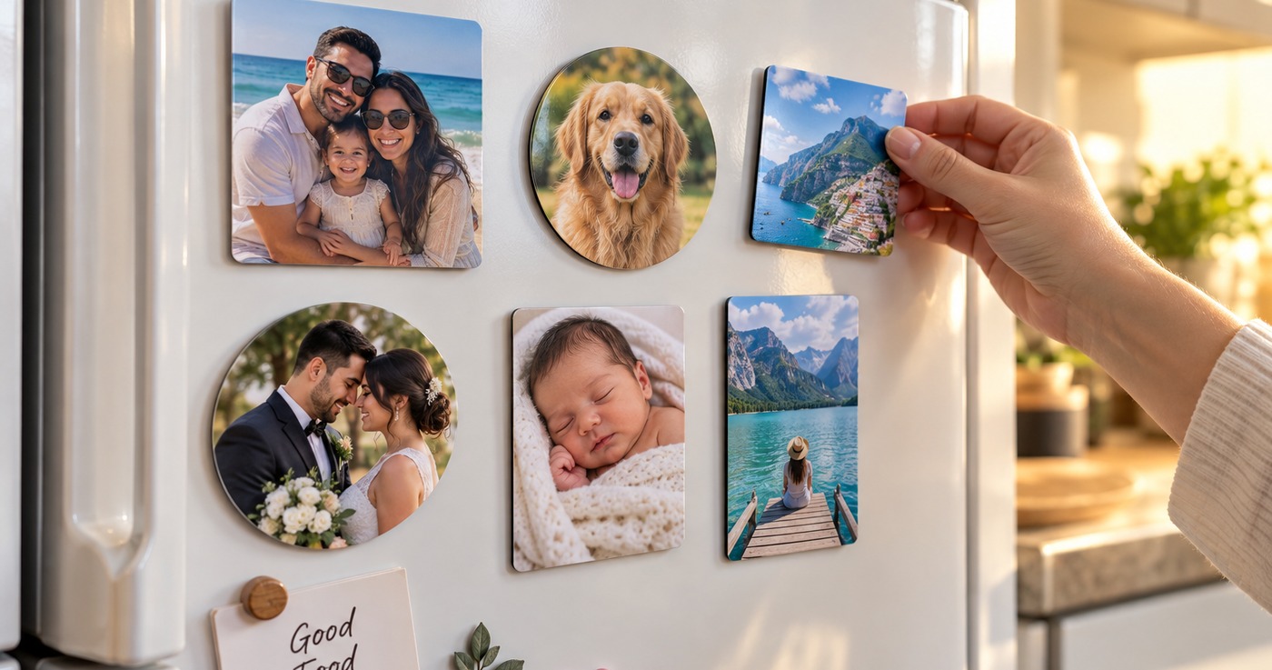 Custom Photo Magnet Maker Online: Design Your Own Photo Magnet (2026)