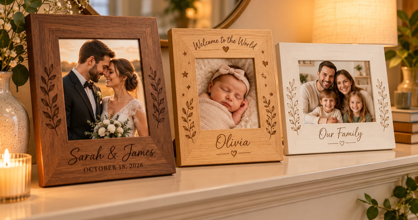 Custom Engraved Picture Frame Maker for Shopify (2026): Complete Guide