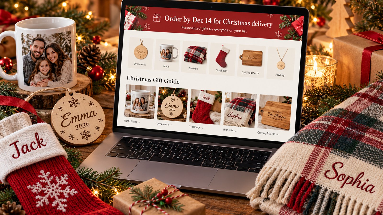 Christmas marketing ideas for personalized gifts