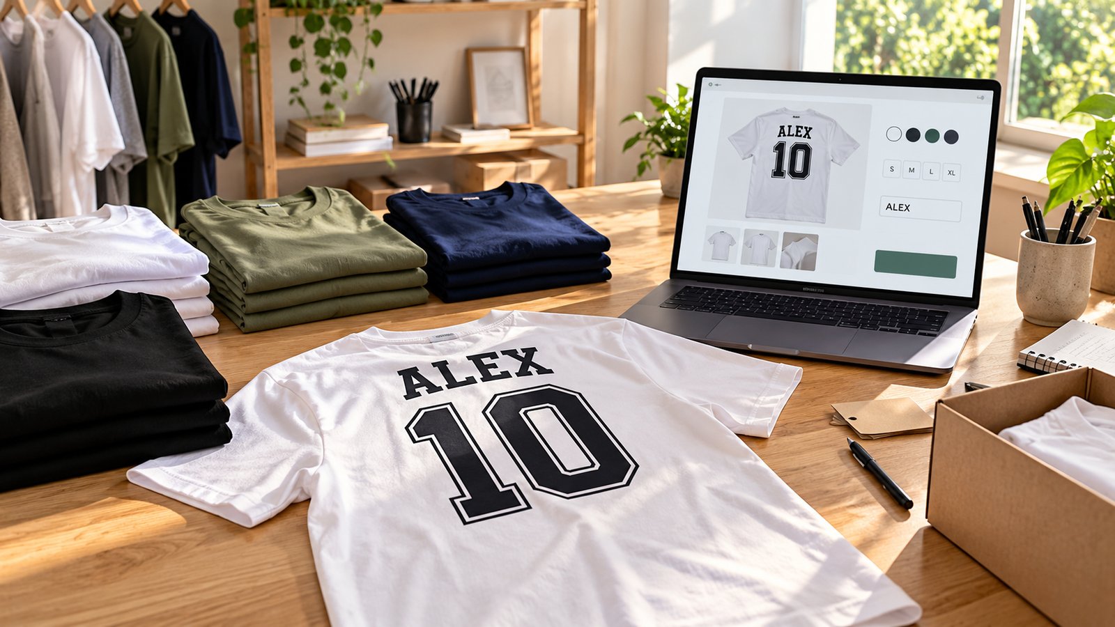 How to sell custom t-shirts on Shopify